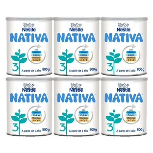 Nestlé Nativa 3, pack 6 x 800 grams