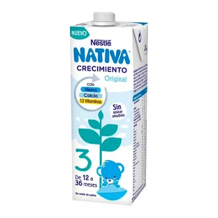 Nestlé Nativa Groei 3 Bruin, 1L