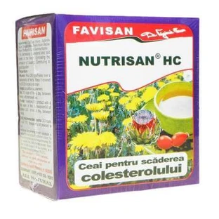 Cholesterol lowering tea, Nutrisan HC, 50 g, Favisan