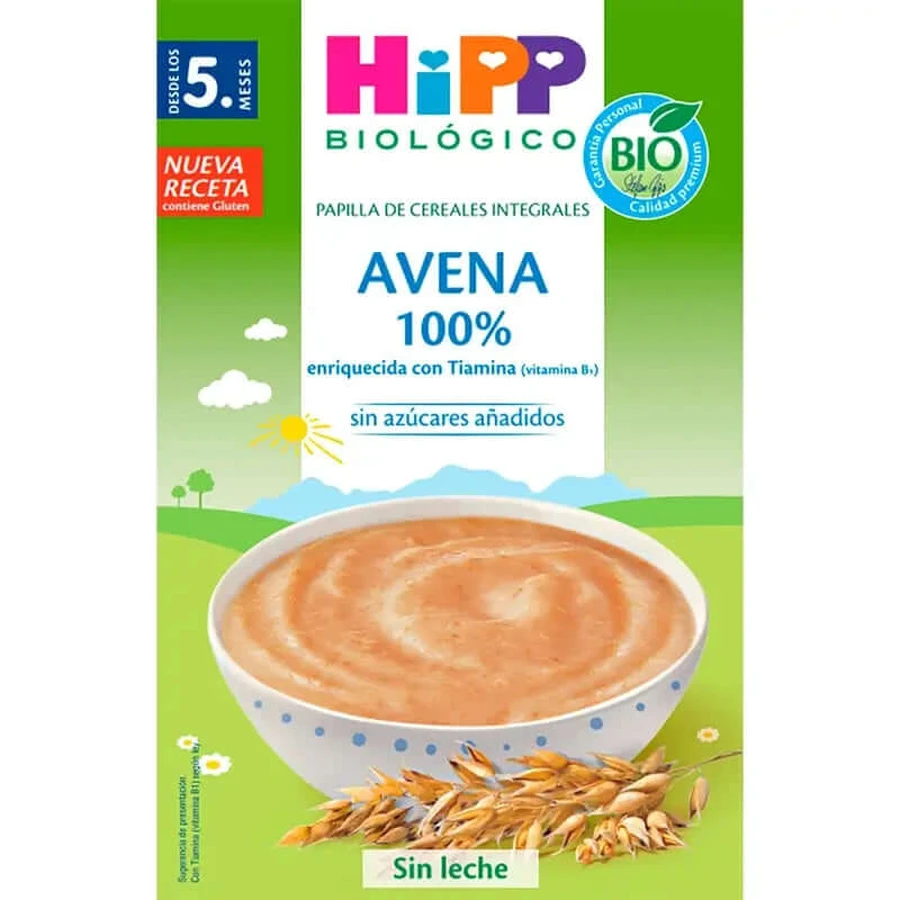 Flocons d'avoine Hipp 100% bio, 200 grammes