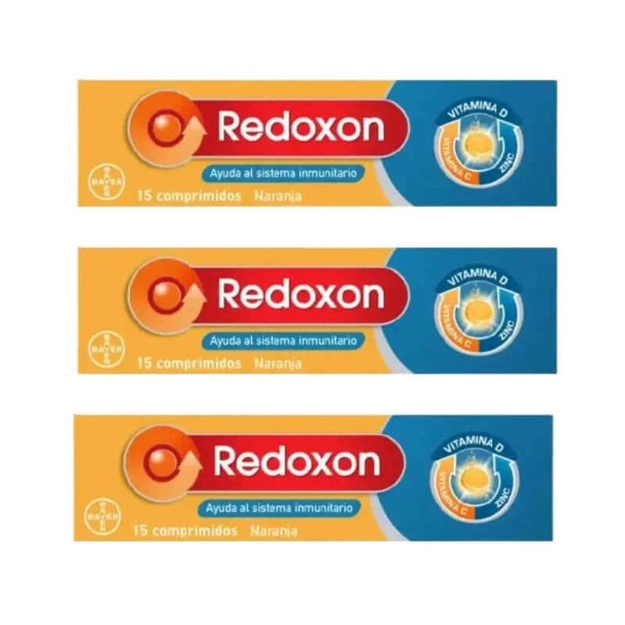 Redoxon Extra Defences, 3X15 effervescent tablet