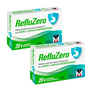 Refluzero Duplo Brandend maagzuur en reflux 2 x 20 tabletten