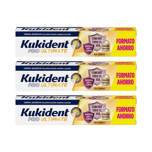 Kukident Triple Pro Ultimate Geschmacksneutral, 3 x 57 Gr
