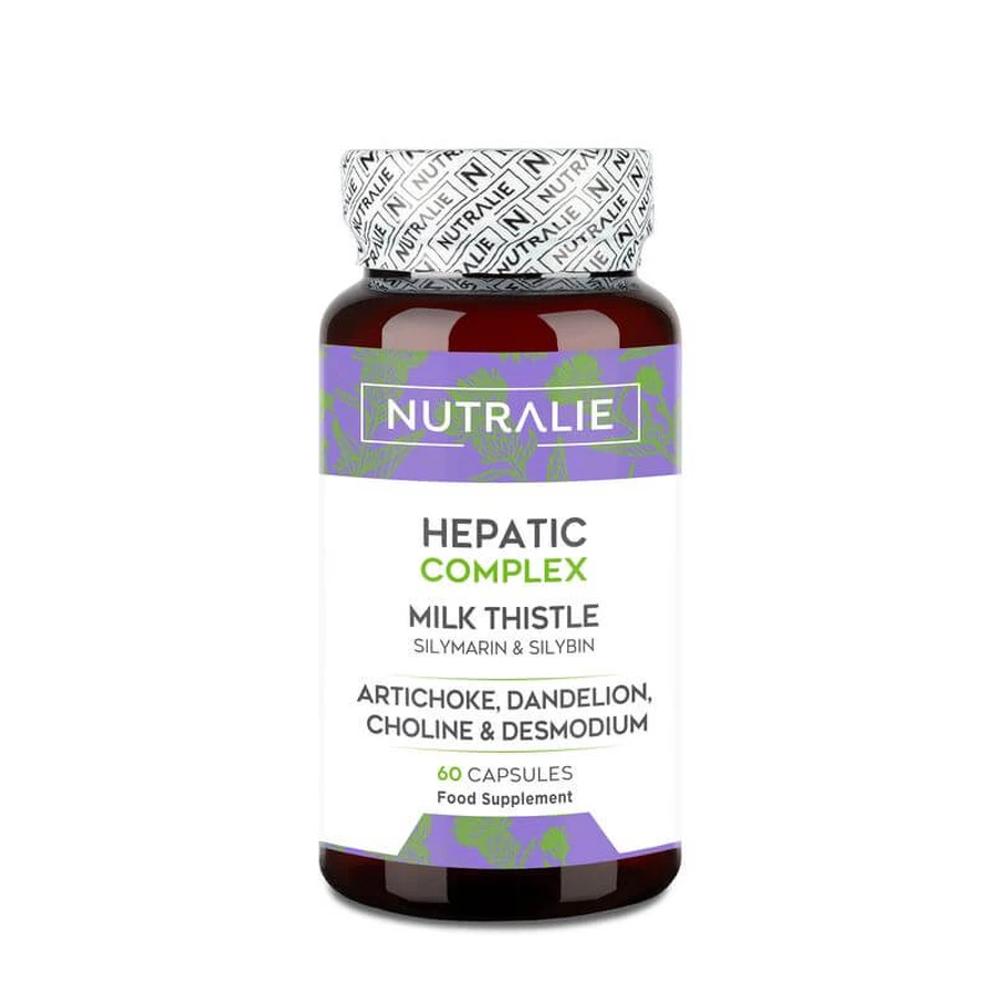 Nutralie Hepatic Complex Mariadistel + Artisjok + Paardenbloem , 60 capsules