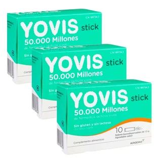 Yovis Pack, 3 x 10 oraldispersible sitkcs