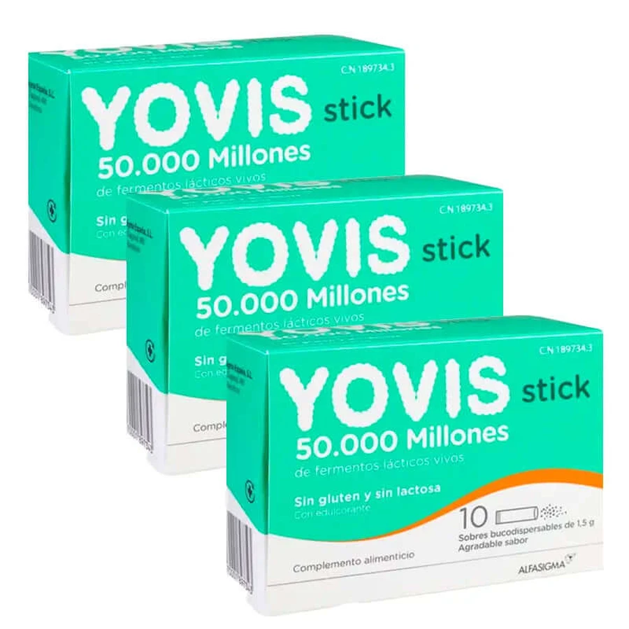 Yovis Pack, 3 x 10 oraldispersible sitkcs