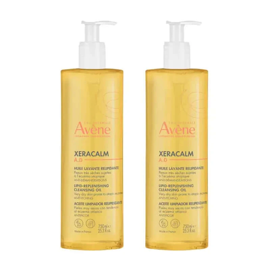 Avene Xeracalm Aceite Limpiador Xeracalm Ad , Pack 2 x750 ml