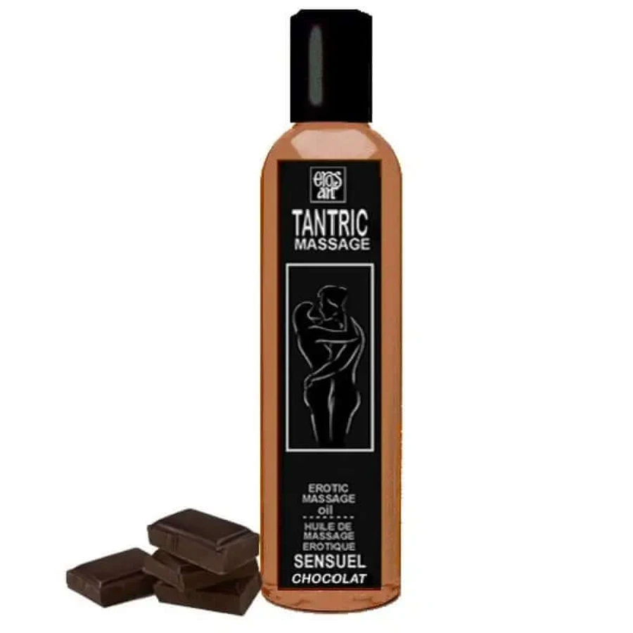 Eros-Art Aceite de masaje tántrico Chocolate natural y afrodisíaco 30Ml