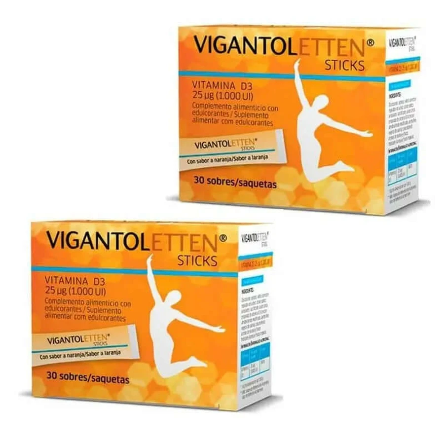 Vigantoletten Vitamin D3 Sticks, 2 x 30 sachets