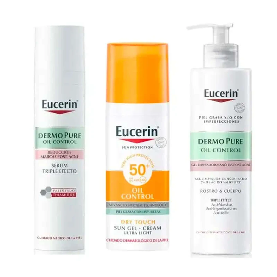 Eucerin facial routine for acne
