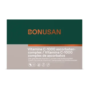 Bonusan Vitamine C-1000 Ascorbaat Complex , 30 tabletten