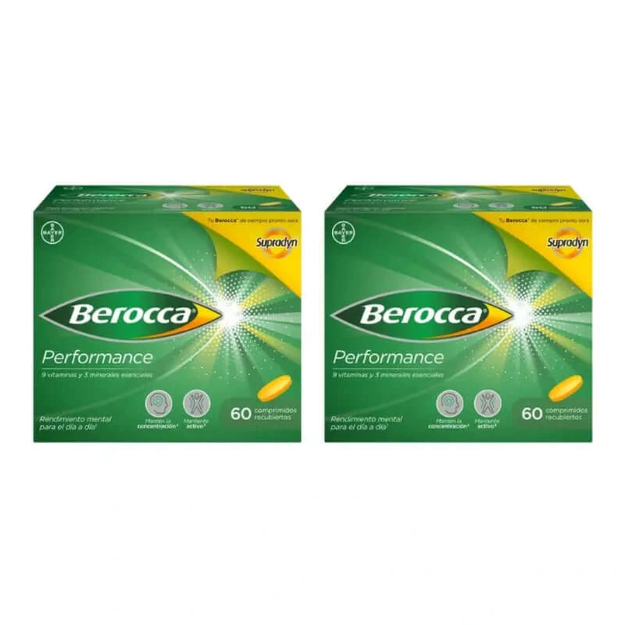 Berocca Leistung, 2X60 Tabletten