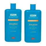 Isdin Zincation Frequency Frequency Shampoo, pack 2 x 400 ml