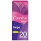 Pantyliners Large Fresh Carefree absorbent pad, 20 pieces, Johnson&amp;amp;Johnson