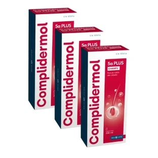 Complidermol Triplo 5 Alpha Champú Anticaída 3 x 200 ml