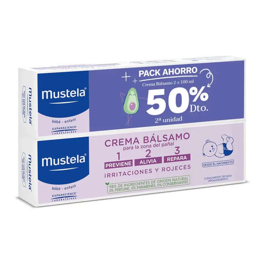 Mustela Duplo Creme-Spülung 123, 2x100ml