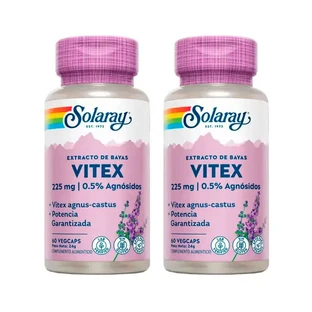 Solaray Vitex (Chasteberry) Set 2 x 60 Capsules