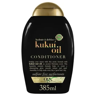 OGX Acondicionador antiencrespamiento con aceite de Kukui, 385 ml