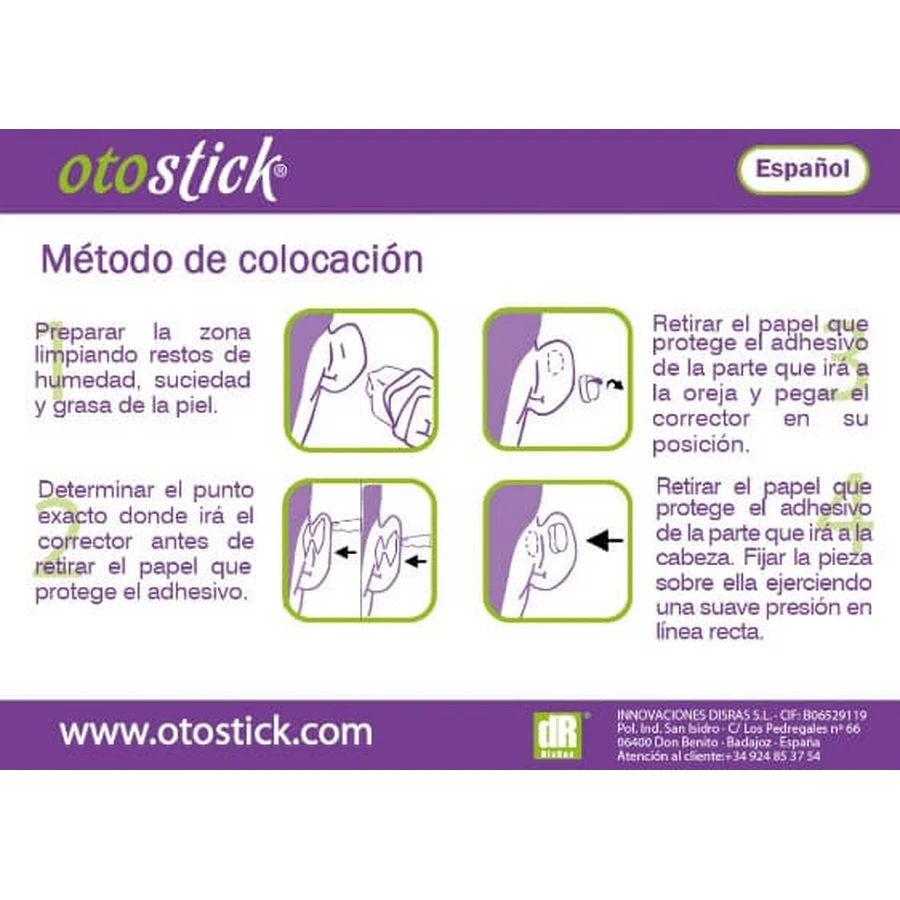 Otostick Oorcorrectie, 3x8 eenheden