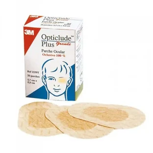 3M Opticlude Plus Große Augenklappe 8 x 5,7 cm 20 Stück