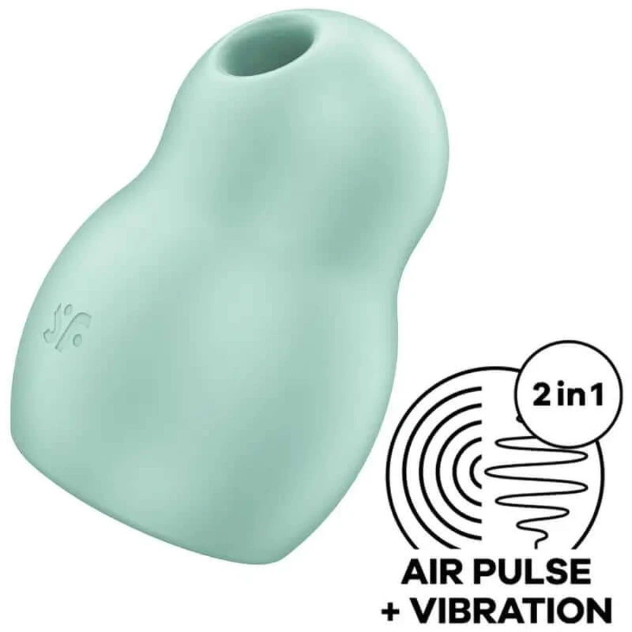 Satisfyer Pro To Go 1 Estimulador y Vibrador Doble Verde