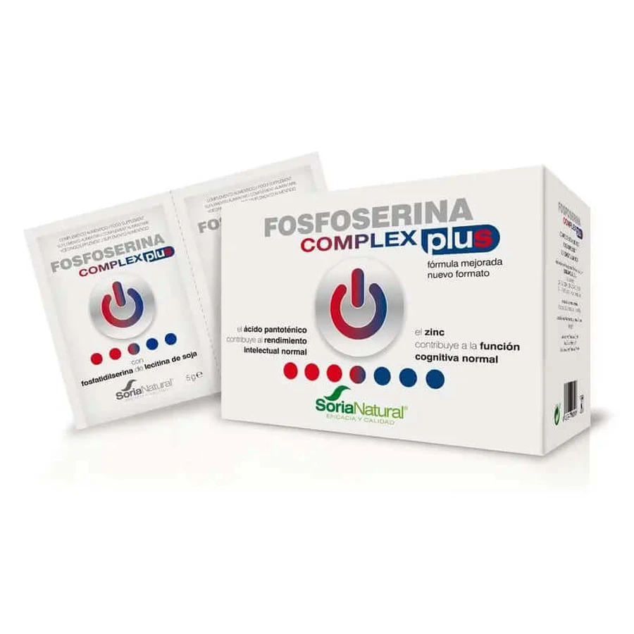 Soria Natuurlijk Fosforinecomplex Plus 5 Gr, 28 Zakjes