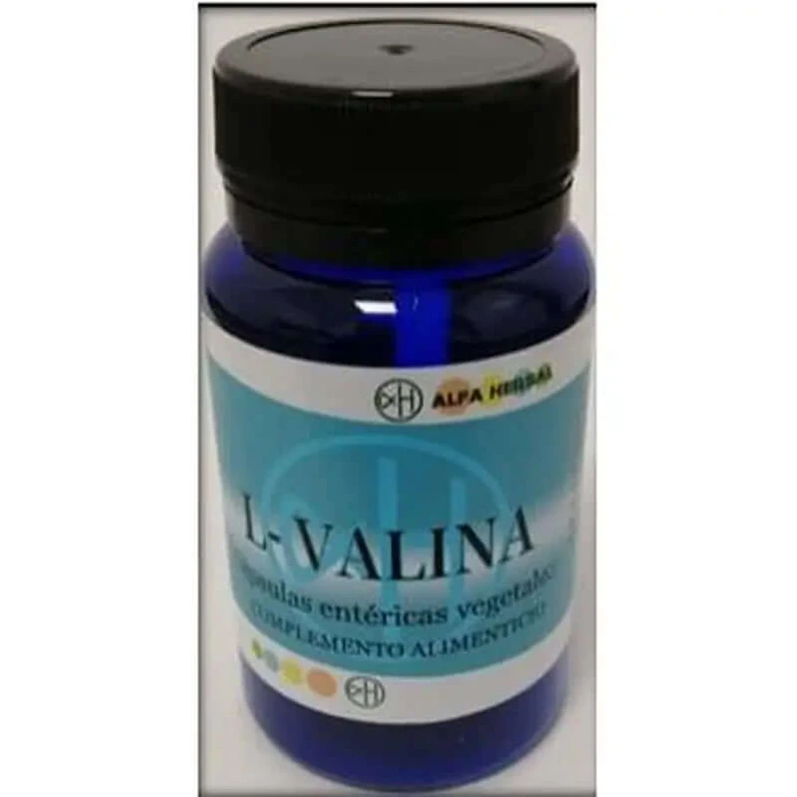 Alpha Herbal L-Valine 60 Capsules