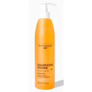 Șampon lichid cu keratină Byphasse pentru păr uscat, 520 ml