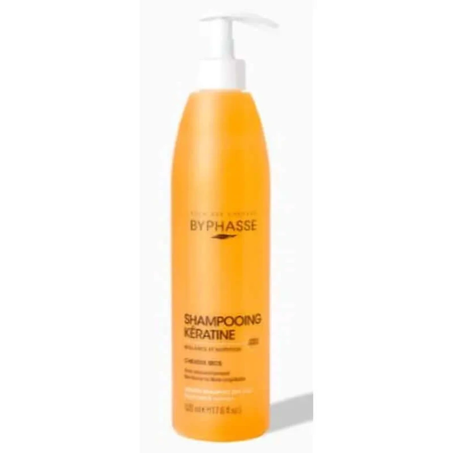 Byphasse keratin liquid shampoo for dry hair, 520 ml