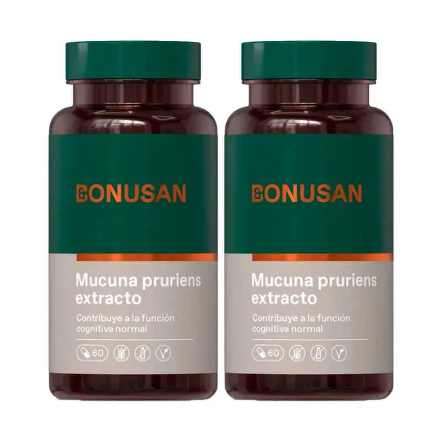 Bonusan Mucuna Pruriens Paket 2 x 60 Kapseln
