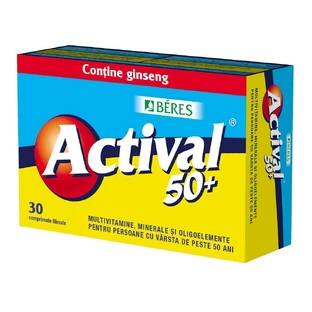 Activel 50, 30 tablets, Beres Pharmaceuticals Co