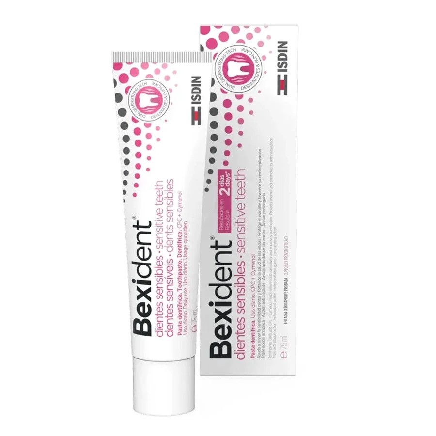 Isdin Bexident Sensitive Toothpaste pour dents sensibles, 75 Ml