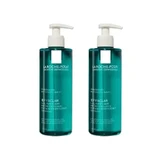 La Roche Posay Effaclar Micro-Exfoliërende Zuiverende Gel, 2X400 Ml