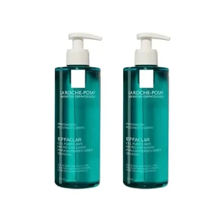 La Roche Posay Effaclar Micro-Exfoliërende Zuiverende Gel, 2X400 Ml