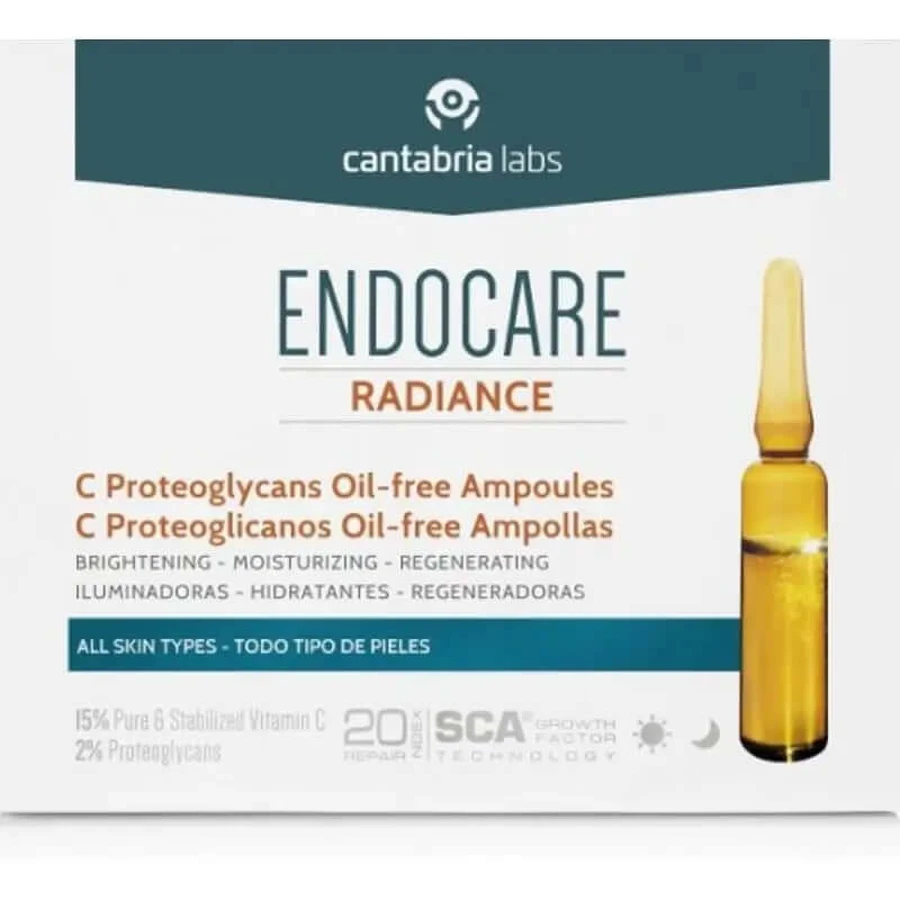 ENDOCARE Radiance C Oil-free Proteoglycans 30 vials x 2 ml