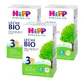 Hipp Organic Growth Milk 3, pack 3 x 500 g
