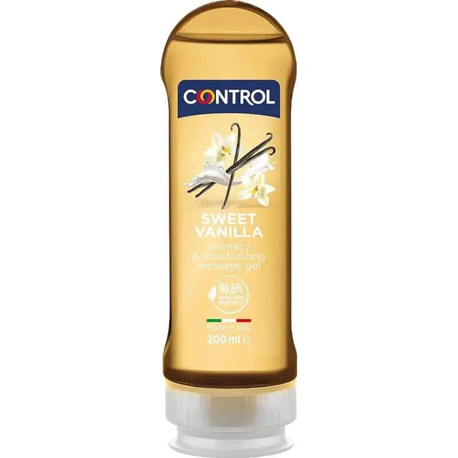 Control Madagascar Sweetness Vanilla Vanilla 2 in 1 Massage Gel 200ml