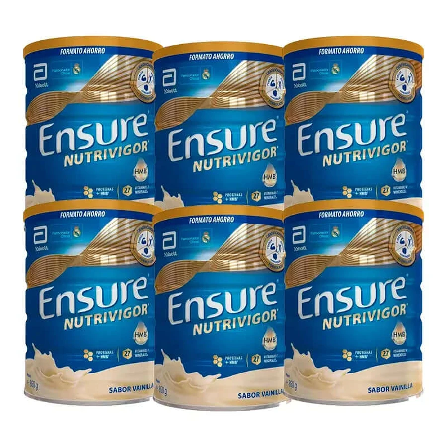 Ensure Nutrivigor Vanille Nutrivigor Box, Packung 6 x 850 Gramm