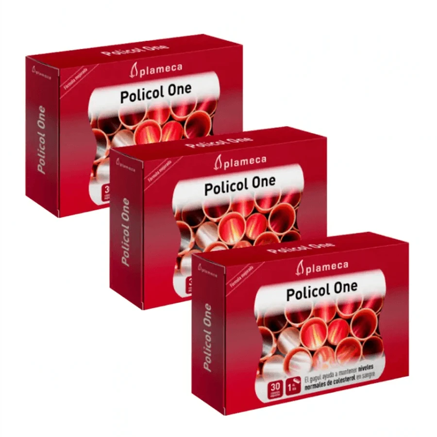 Plameca Policol One, verpakking 3x30 capsules