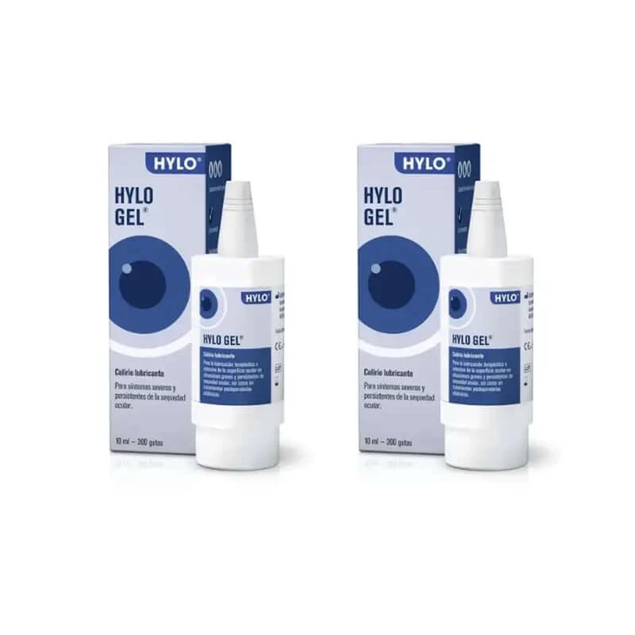Hylo Gel oogdruppels, 2x10 ml