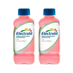 Strawberry-Kiwi electrolyte drink with electrolyte, pack 2 x 625 ml