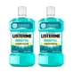 Listerine Duplo Mouthwash, mild menthol flavor, alcohol-free, daily use, 2 x 500Ml