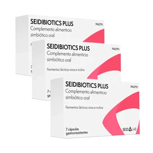 Pack 3 X Seidbiotics Plus, 7 cápsulas
