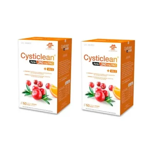 Cysticlean Forte 240 Mg Pac, paquet de 2 x 60 gélules