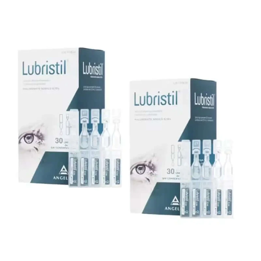 Lubristil Hyaluronat Augentrockenheit, 2 x 30 Einzeldosis-Packung