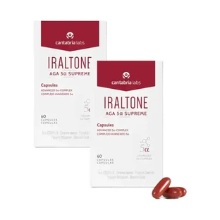Iraltone Aga 5α Supreme , Envase 2 x 60 cápsulas