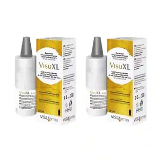 Visuxl Tropfen für trockene Augen, 2X10 Ml