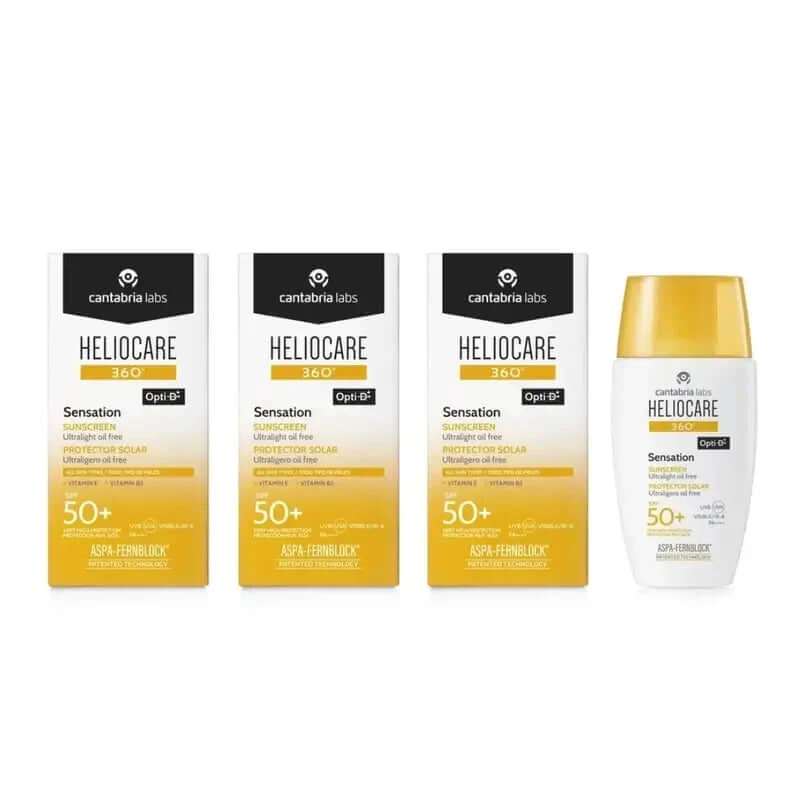 Heliocare 360° Sensation, 3X50 Ml