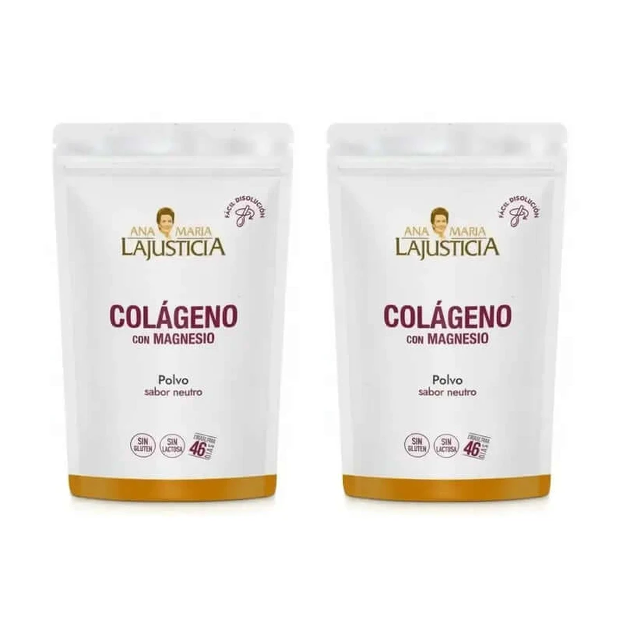 Ana Maria Lajusticia Collageen met magnesium Doypack , 2x350 gram