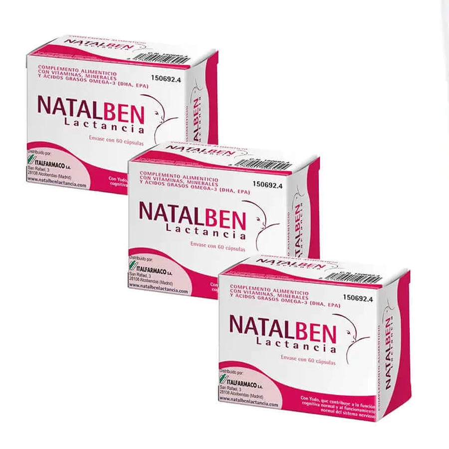 Natalben Stillpaket, 3x60 Kapseln